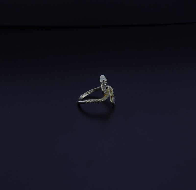 Anello serpente in argento 925‰