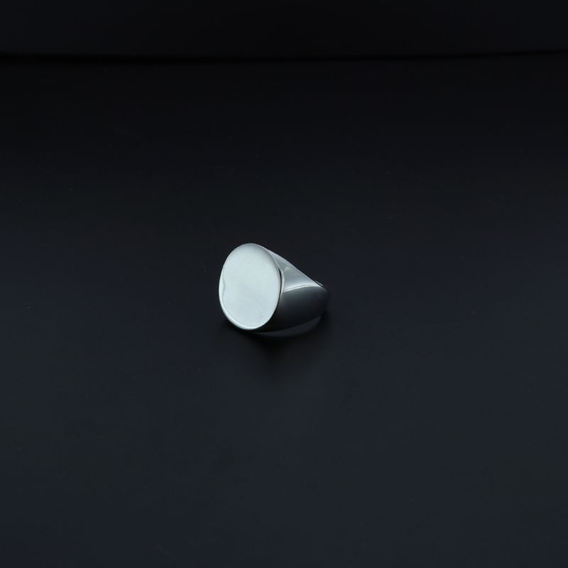 Anello tondo lucido