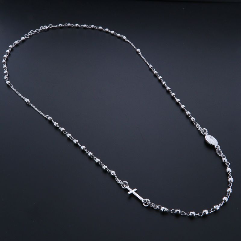 Collana argento 925‰ ROSARIO sfaccetato