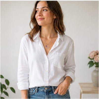 Collana MAMMA in argento 925 e smalto 