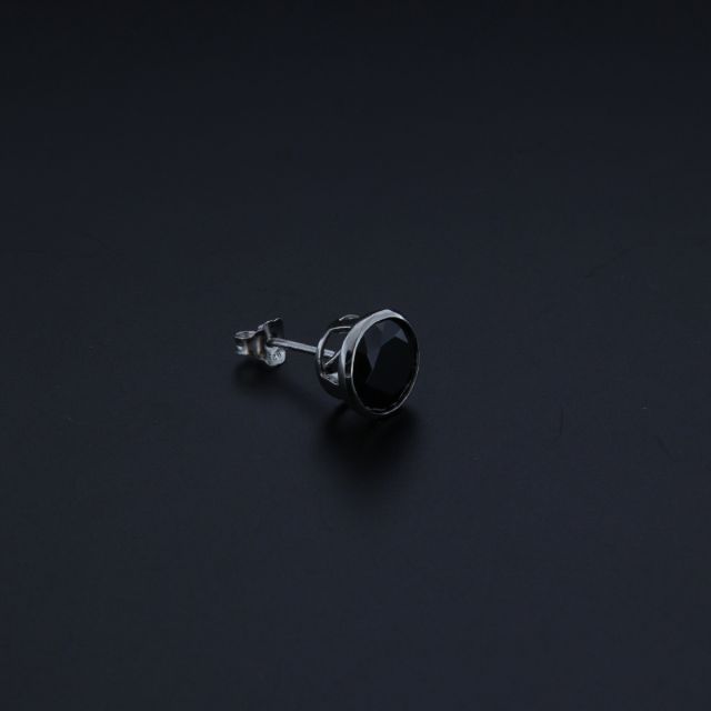 Orecchino punto luce black