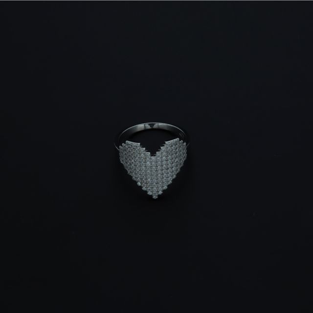 Anello con cuore