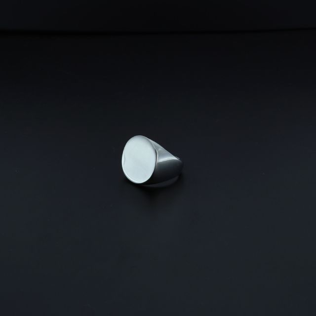 Anello tondo lucido