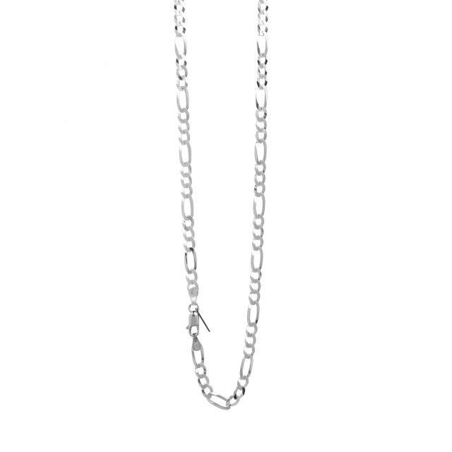 Collana in argento 925‰ in maglia 3+1