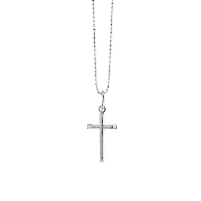 Ciondolo in argento a forma di croce