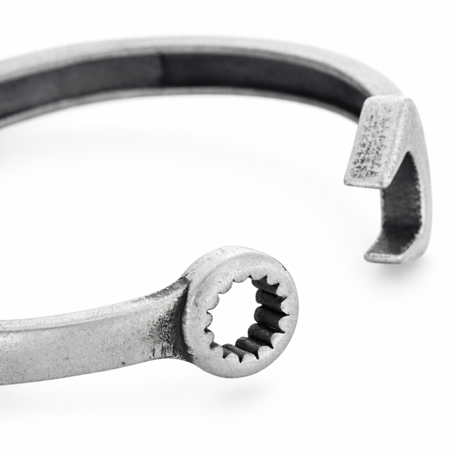 Bracciale rigido chiave inglese
