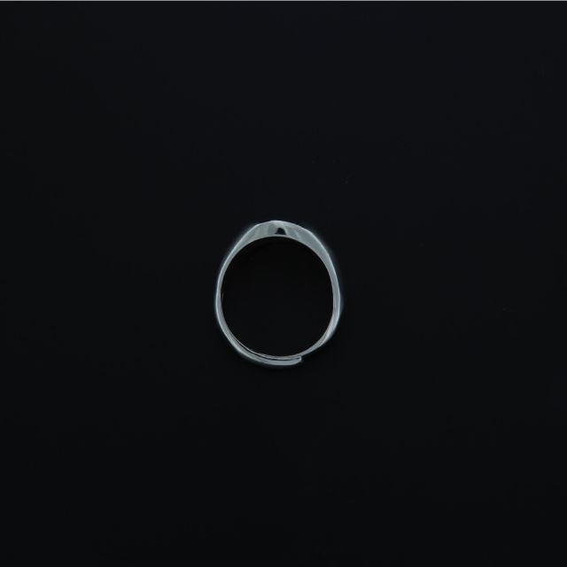 Anello ovale argento