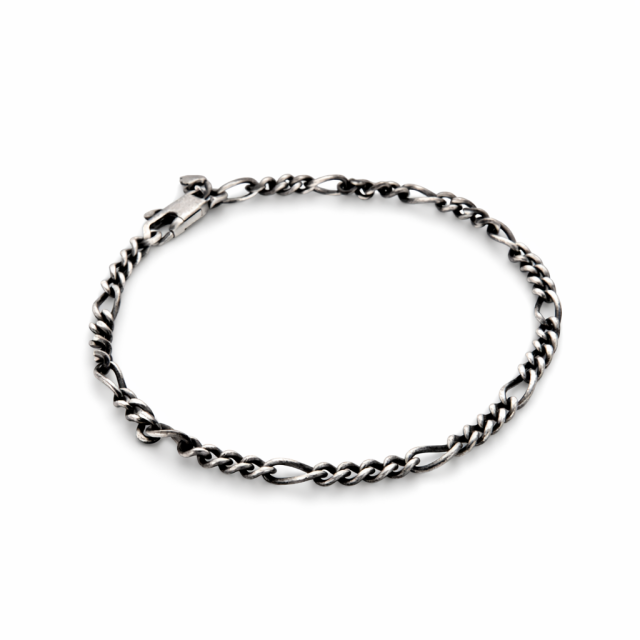 Bracciale in argento a maglia FIGARO 