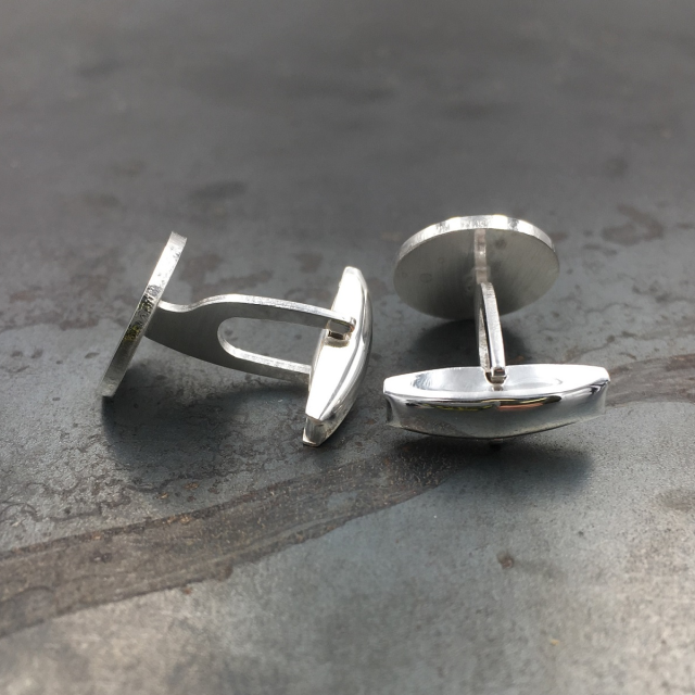 gemelli tondi in argento 925‰ 