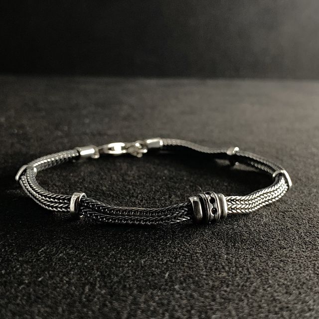 Bracciale snake doppio