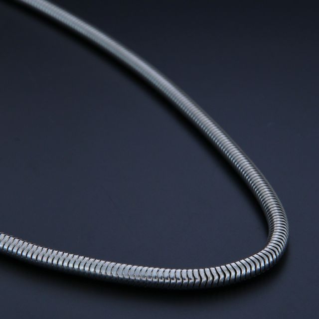 collana in argento 925‰ SNAKE 4 mm