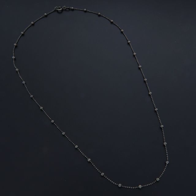 collana in argento 925‰ pallina
