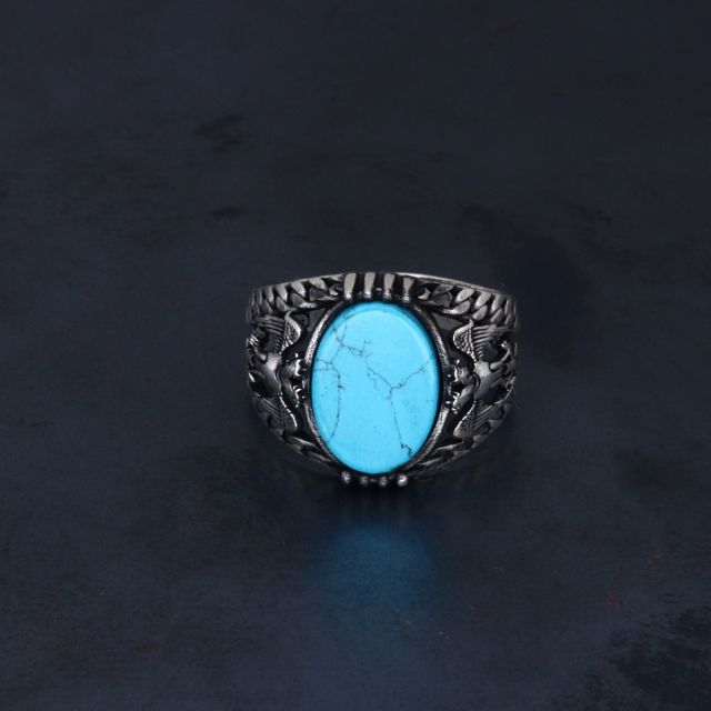 Anello con turkese