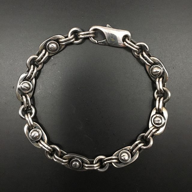 Bracciale in argento brunito925‰