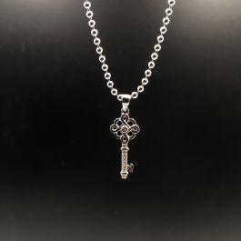 Collana Uomo Donna Con Ciondolo Chiave Vichinga – Acciaio Inox 316 Color Oro E Argento, Gioiello Personalità