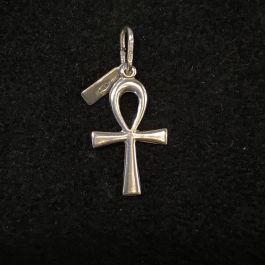 Ciondolo Ankh Tiny In Argento 925 – Croce Egiziana Minuscola, Gioiello Con Anello Di Giunzione, Simbolo Della Vita