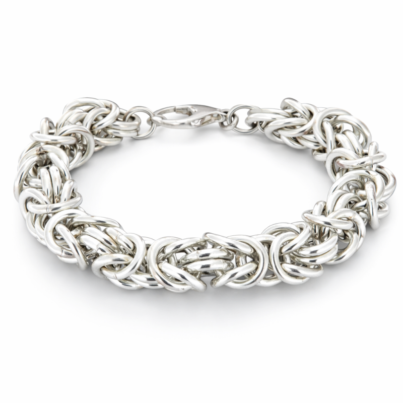 Bracciale maglia Bizantina