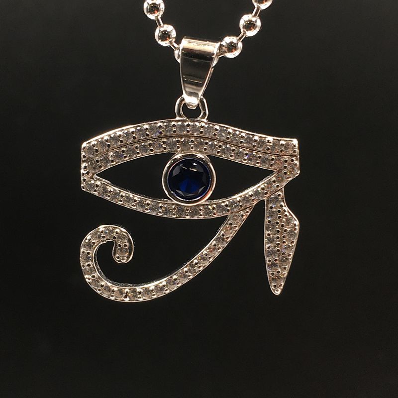 Ciondolo Occhio faraone in argento 925‰ 