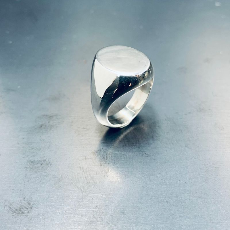 Anello ovale in argento 925‰