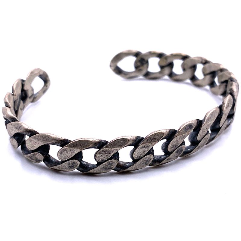 Bracciale argento 925‰ grumetta rigido