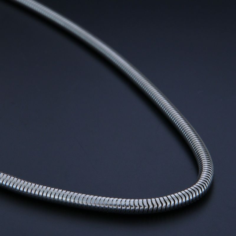 collana in argento 925‰ SNAKE 4 mm