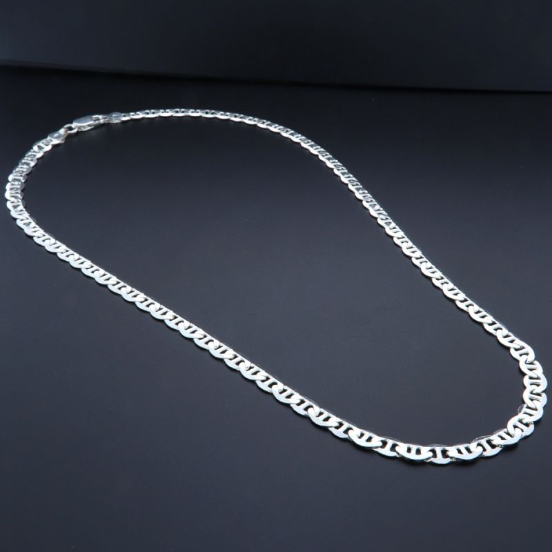 collana in argento 925‰ traversino