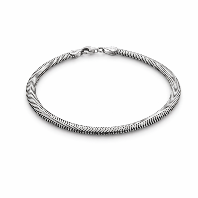 Bracciale SNAKE piatto 