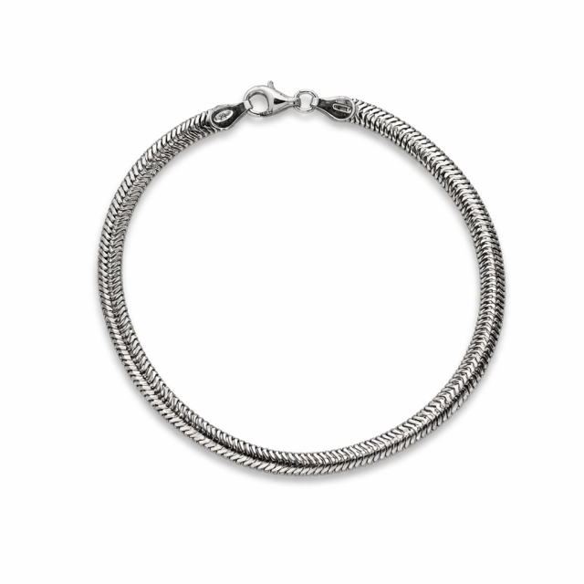 Bracciale SNAKE piatto 