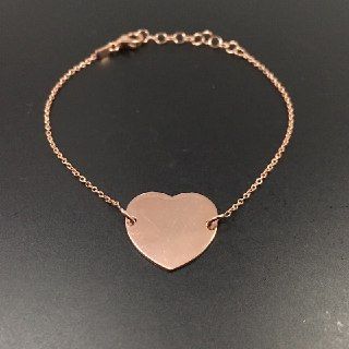 Bracciale in argento 925‰ finitura rosata