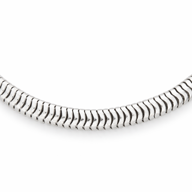 Bracciale in argento maglia SNAKE 
