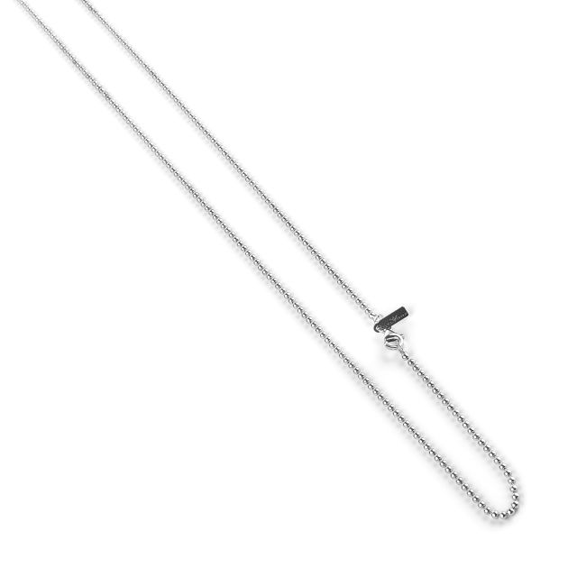 Collana argento a palline dimensione media