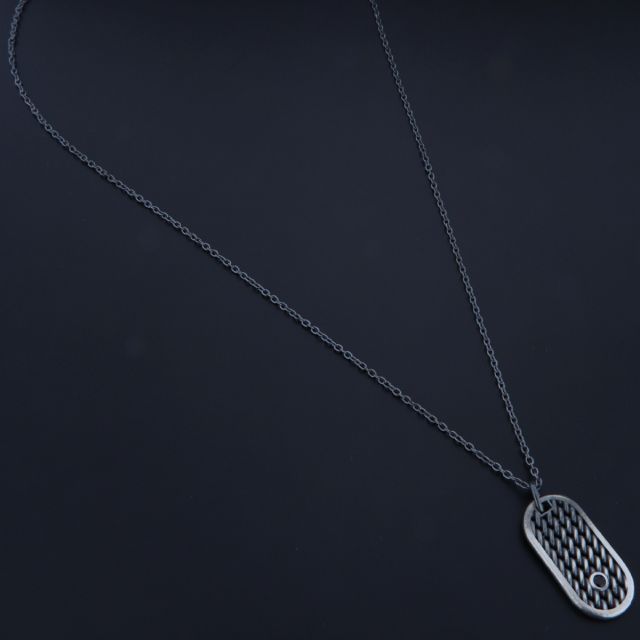 collana in argento 925‰ targa 