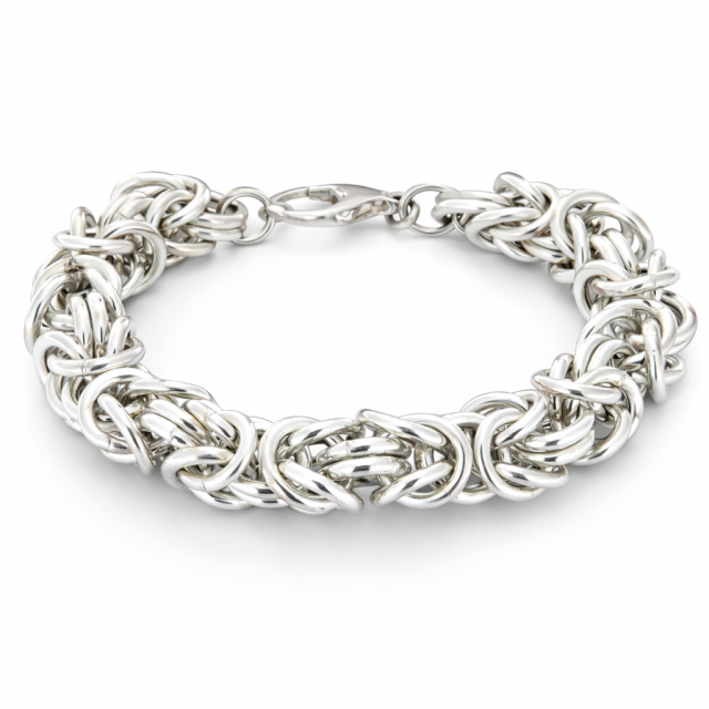 Bracciale maglia Bizantina