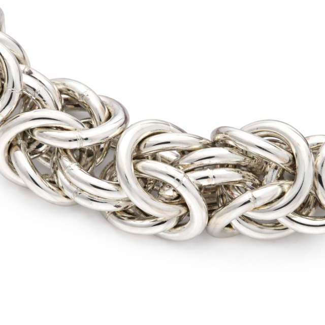 Bracciale maglia Bizantina