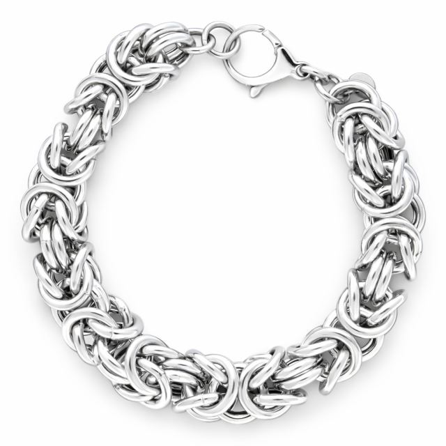 Bracciale maglia Bizantina