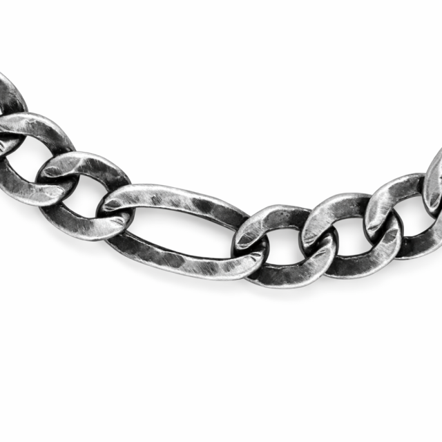 Bracciale in argento maglia FIGARO 