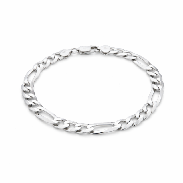 Bracciale in argento a maglia FIGARO