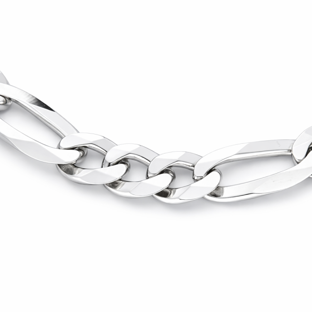 Bracciale in argento a maglia FIGARO