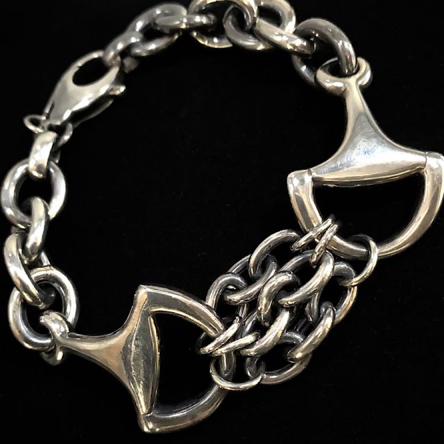 bracciale rolò con staffe 