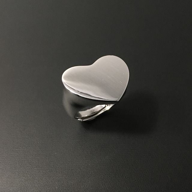 Anello in argento925‰ a cuore donna