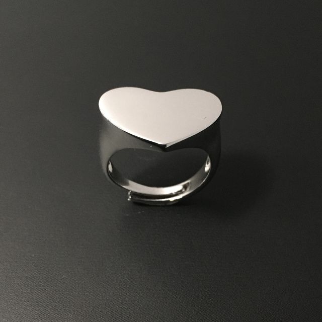 Anello in argento925‰ a cuore donna