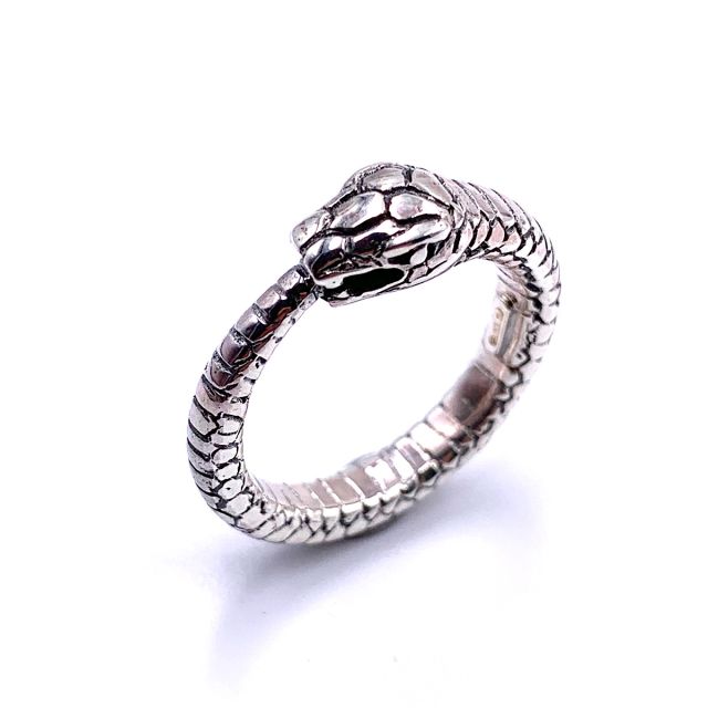 Anello in argento 925‰ serpente