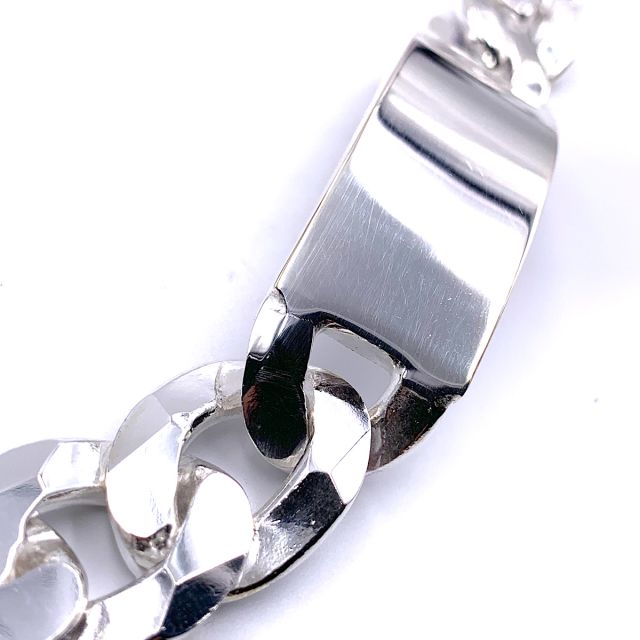 Bracciale massiccio in argento 925‰