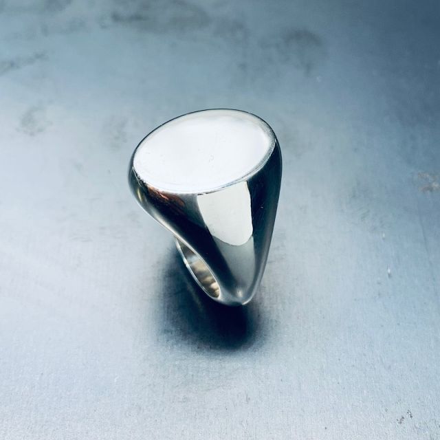 Anello ovale in argento 925‰