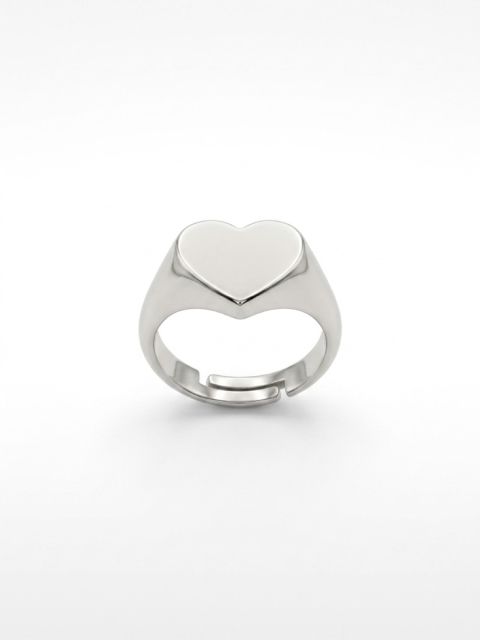 Anello Cuore in Argento 925 Anallergico