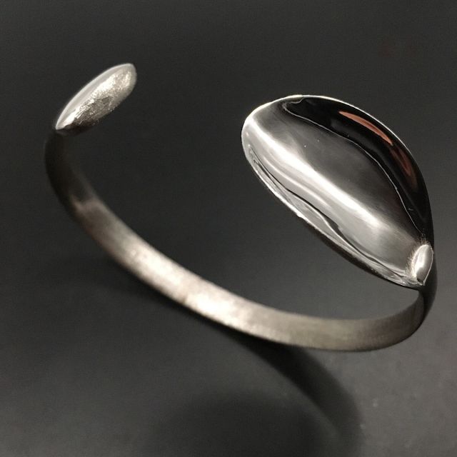 Bracciale rigido in argento925‰ cucchiaino