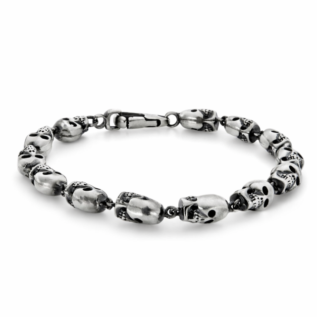 Bracciale con teschi 
