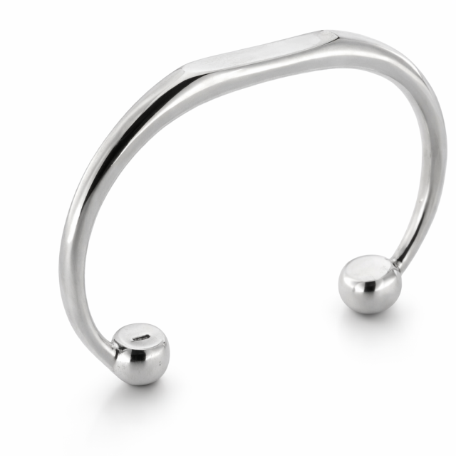 Bracciale argento 925 rigido personalizzabile 