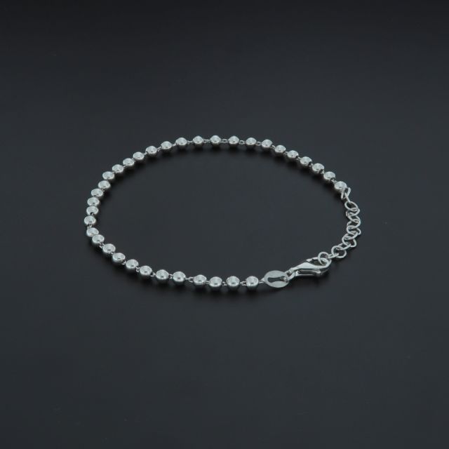 Bracciale a pallina in argento