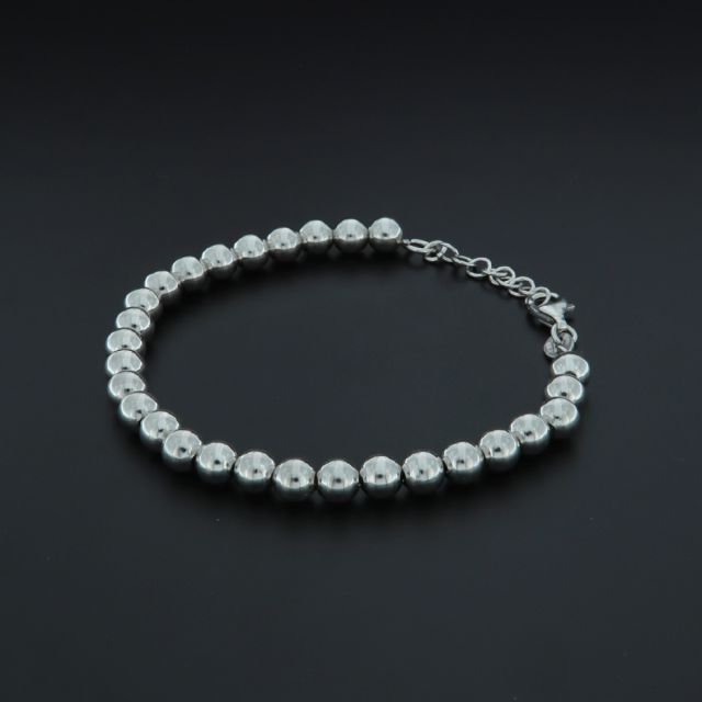 Bracciale a pallina in argento 925‰